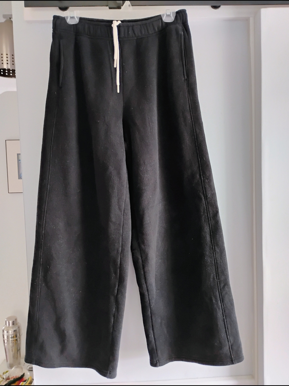 Aerie Offline Wide-Leg Fleece Pants